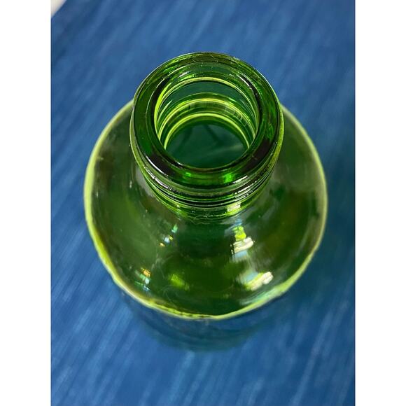 VTG RIPPLE Gallo's 1960-84 HIPPIE Wine Flavor Guard Green Glass Bottle 4/5 QT - Picture 5 of 5